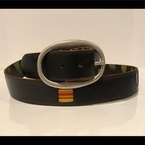 Robert Graham Belt with Fabric Detailing